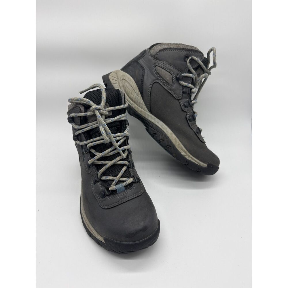 Columbia Newton Ridge Plus Waterproof Hiking Boots Gray Quarry Womens 6.5